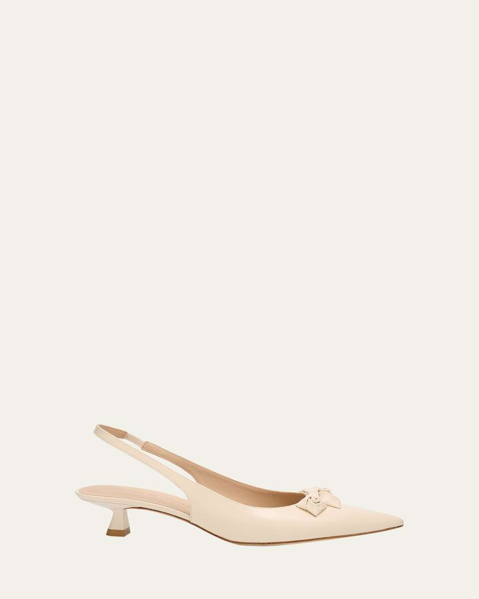 Rosie Slingback Kitten Pumps